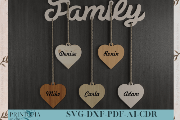 Family Celebration Calendar 046: Laser Cutting Design for Home Decor Brands