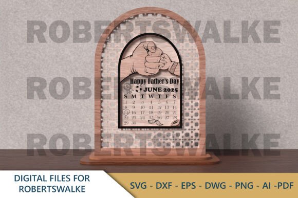 Father's Day 2025 Calendar Sign: Laser Cutting Brand Review