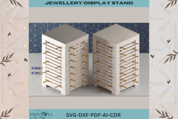 Laser Cut Jewelry Stand 259: A Brand Designer's Review