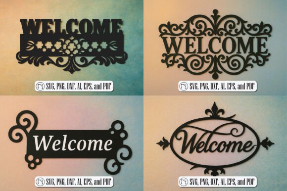 Paper Cut Welcome Sign SVG Bundle Review