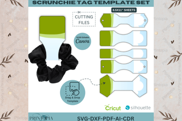 Scrunchie Display Card SVG 166 Graphics Review