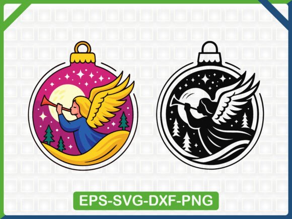 Serene Angel Display SVG Graphics and Illustrations Review