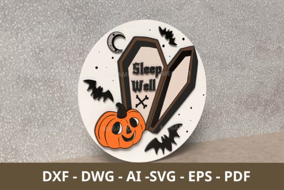 Sleep Well Coffin Sign SVG: A Designer's Honest Review