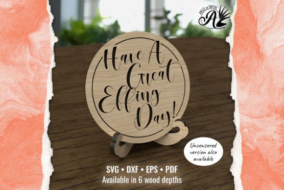 Small Flourish Stand Great Day Sign: Laser Cutting and Signs Review