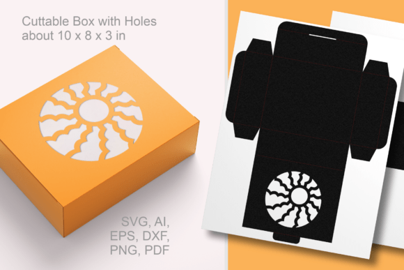 Summer Sun Cutout Rectangular Favor Box Review